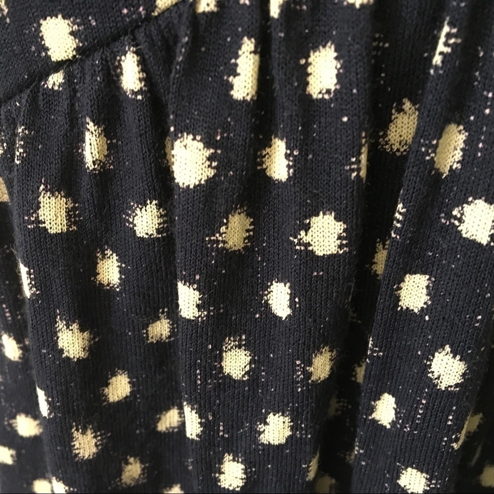 LOFT Ann Taylor Black White Polka Dot Cami Dress XS Rayon Sundress - Picture 7 of 8